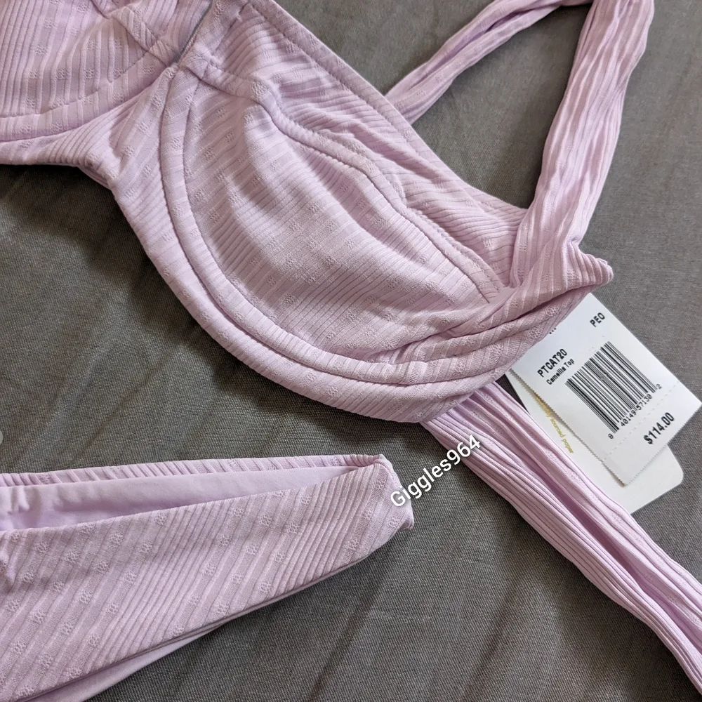 L*Space Camellia Cabana Bikini Set Peony